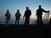 In CANTO ALTO salendo da Cler di Sedrina e dai Prati Parini il 12 dicembre 2010 - FOTOGALLERY